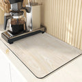 Axyaa Kitchen Coaster: Absorbent Drying Mat, Arbor Print, Dish Drying Mats, Table Pads