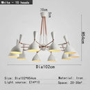 Axyaa Nordic LED Multi-Head Pendant Light for Home and Business Décor