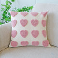 Axyaa Velvet Jacquard Embroidery Pillow Covers for Sofa Throw Headboard Decor