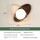 Axyaa Modern Glass Wall Sconce Bedside Lamp for Bedroom, Living Room & Staircase