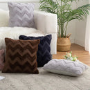 Axyaa Nordic Wavy Pattern Soft Throw Pillow Case Luxury Cushion Cover - Home Decoration