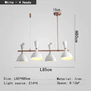 Axyaa Nordic LED Multi-Head Pendant Light for Home and Business Décor
