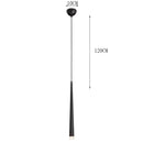 Axyaa Cone Bar Pendant Light: Simple Modern Restaurant Hanging Lamp
