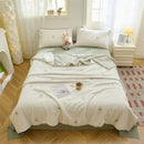 Axyaa Summer Quilt 150/180/200cm for Bedroom Student Dorm Children's Room
