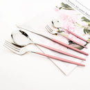 Axyaa Stainless Steel Cutlery Set - Knife Spoon Fork Dinnerware Flatware Set