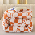 Axyaa Thick Lambswool Winter Blanket - Soft Double-Sided Plush Weighted Quilt