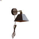 Axyaa LED Wall Sconce Walnut Wood Rotate Stair Light Fixture Nordic Modern Style