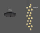 Axyaa Nordic Pendant Lamp for Dining Room - Indoor Lighting Chandelier for Living Room