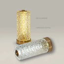 Axyaa Luxury Crystal Table Lamp | Dimmable & Rechargeable LED Bedside Lamp