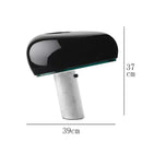 Axyaa Marble Touch Table Lamp for Living Room Bedroom Study Desk Decor, Postmodern Design