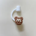Axyaa Silicone Straw Toppers for Stanley Tumbler, Set of 2
