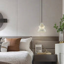 Axyaa Marble LED Pendant Chandelier for Home Restaurant Bar Bedroom Lighting