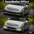 Axyaa LED DRL Fog Lamp for Mercedes-Benz W204 Sport AMG C300 C350 2008-2011