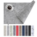 Axyaa Heat Resistant Leather Placemats - Waterproof Non-slip Kitchen Table Mats