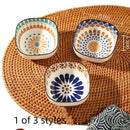 Axyaa Ceramic Bohemian Snack Bowl Set
