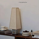 Axyaa Sheepskin Desk Lamp: Handmade Paper Cover, Luxury Design for Living & Bedside