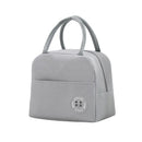 Axyaa Kids Solid Lunch Bag: Thermal Insulation, Portable, Large Capacity, Outdoor Picnic Bag