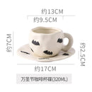 Axyaa Halloween Hand Holding Cute American Ceramic Mug