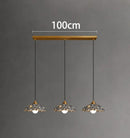 Axyaa Modern Stair Chandelier Pendant Lamp for Living Room Interior Lighting