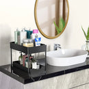 Axyaa 2-Tier Under Sink Organizer for Kitchen and Bathroom Storage