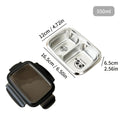 Axyaa 304 Stainless Steel Lunch Box, Leak-proof Bento Box for Students & Adults
