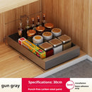 Axyaa Under Sink Storage Rack Kitchen Organizer with Slide Rails