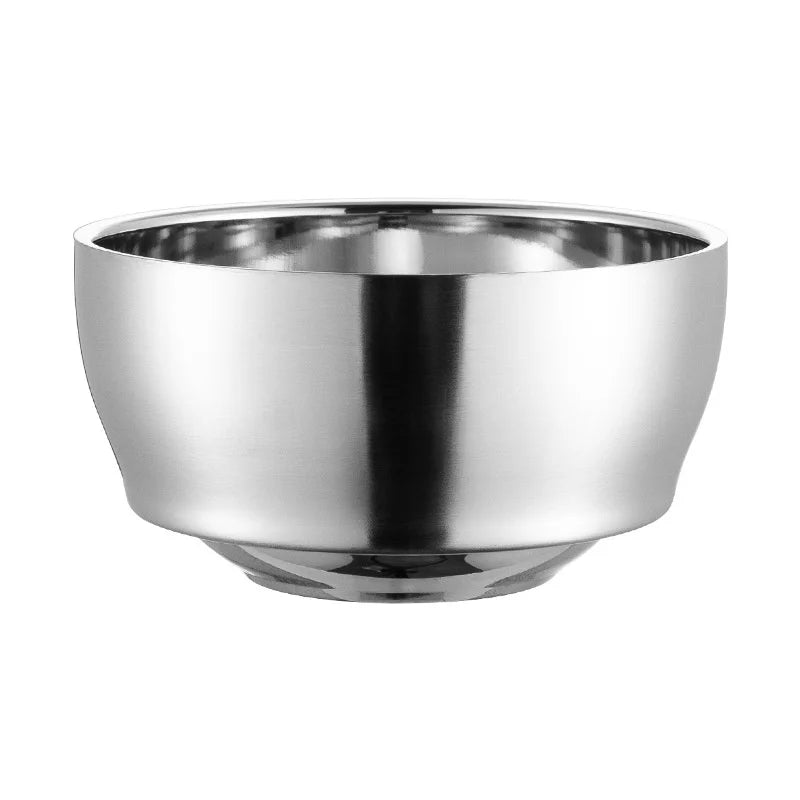 Axyaa Silver Fruit Ramen Salad Bowl Set