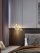 Axyaa Modern Crystal Chandelier LED Pendant Lamp for Home Decor