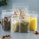 Axyaa Clear Zip Lock Snack Bags Set for Food Packaging
