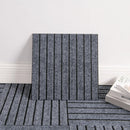 Axyaa Soft Carpet Floor Tiles, 12" X12" Self-Adhesive Peel and Stick DIY Tiles