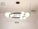Axyaa Modern Chandelier Stair Pendant Living Room Interior Lighting