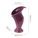 Axyaa Calla Lily Ceramic Vase: High-End Artistic Hydroponic Flower Arrangement for New Year's Wedding