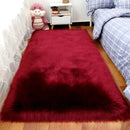 Axyaa Faux Fur Sheepskin Area Rug Plush Soft Carpet for Home Decor