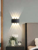 Axyaa Modern LED Wall Lamp for Bedroom Living Room Aisle, Nordic Design
