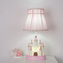 Axyaa Castle Princess Room Desk Lamp LED - Girl's Cartoon Bedroom Floor Lamp
