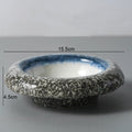 Axyaa Vintage Ceramic Dinner Bowl Round Tableware Pasta Plate Noodle Bowls