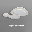 Axyaa Pebbles LED Ceiling Chandelier for Modern Living Room Decor