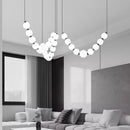 Axyaa Modern LED Pendant Chandeliers for Living & Dining Room Lighting