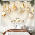 Axyaa Christmas Tapestry: Festive Holiday Party Decoration for Home Living Room Bed