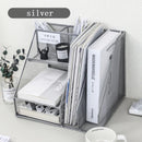 Mesh Storage Tray Desk Organizer for Documents, Mail, and Stationery by Axyaa