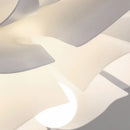 Axyaa Cream Flower Pendant Light: Modern Light Luxury Multi Layer Creative Haning Lamp