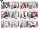 Axyaa Anime Genshin Impact Pillow Case Decor Cover for Bed and Sofa