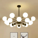 Axyaa Nordic Magic Beans Glass Chandelier for Living Room, Bedroom, Dining, Study