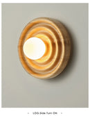 Axyaa Nordic Wood Wall Lamps G9 Sconce Lights Fixtures