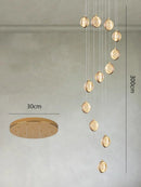 Axyaa LED Chandeliers Pendant Lights Modern Hanging Lamps Indoor Dining Room Lighting