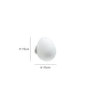 Axyaa Glass Egg Wall Lamp: Italian Luxury Ceiling Light for Living Room, Dining Room, Bedroom