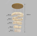 Axyaa Modern LED Chandelier Ceiling Light for Bedroom and Living Room