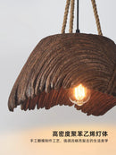 Axyaa Nordic Hemp Rope Chandelier Pendant Lights for Restaurant Bar Study Bedroom