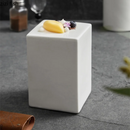 Axya White Ceramic High Foot Plate Stand Collection