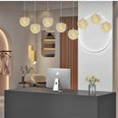 Axyaa Crystal Chandelier: Luxury, Romantic Ceiling Lamp for Living Room & Bedroom